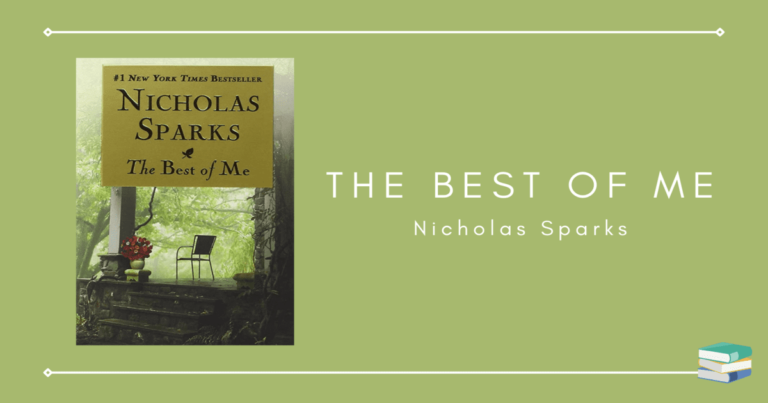 【The Best of Me】第一次看 Nicholas Sparks 的小說就哭到不行